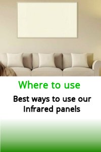 Where to use Infrared panels