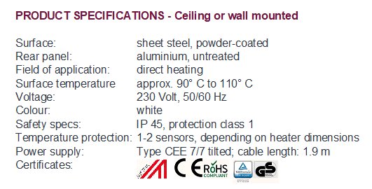 Product Specification